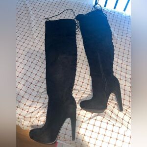 NWT over the knee stiletto boots!